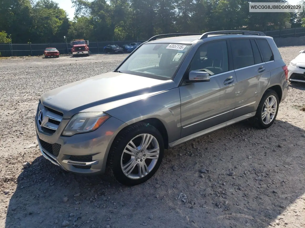 2013 Mercedes-Benz Glk 350 4Matic VIN: WDCGG8JB8DG092829 Lot: 63557115