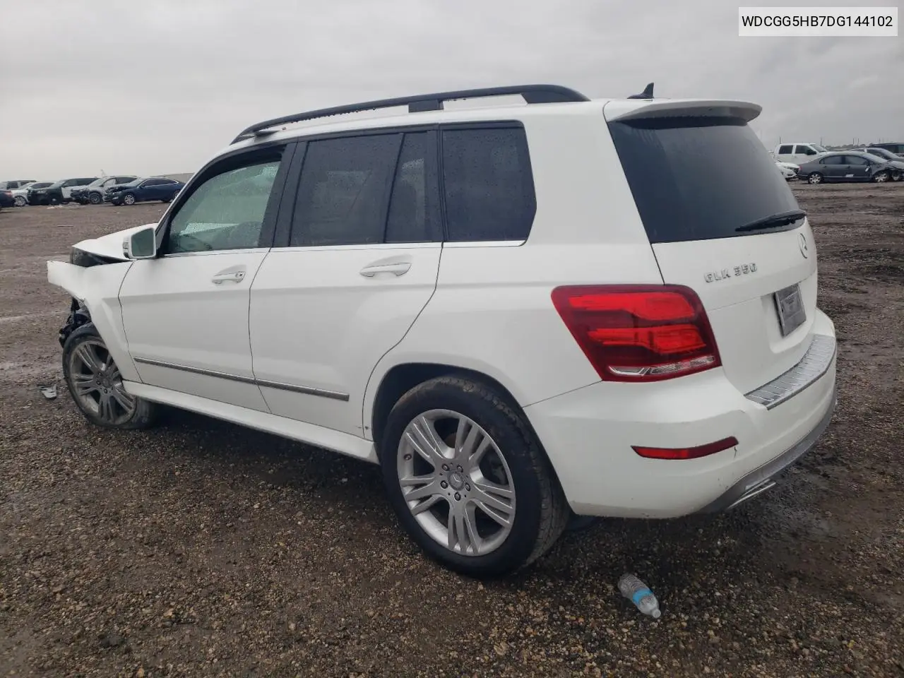 2013 Mercedes-Benz Glk 350 VIN: WDCGG5HB7DG144102 Lot: 88072355