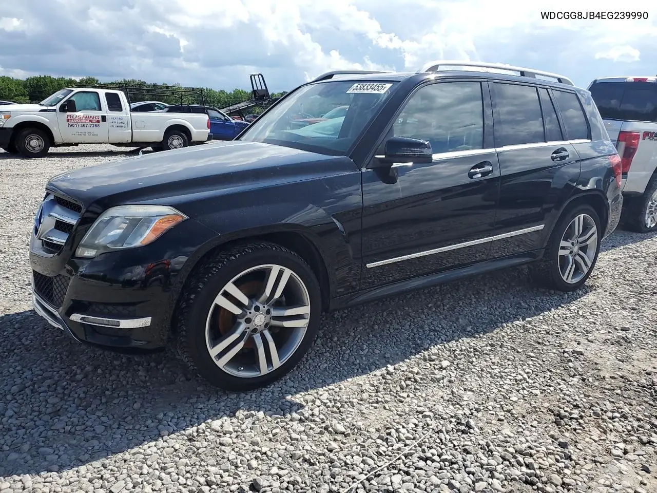 2014 Mercedes-Benz Glk 350 4Matic VIN: WDCGG8JB4EG239990 Lot: 53833455