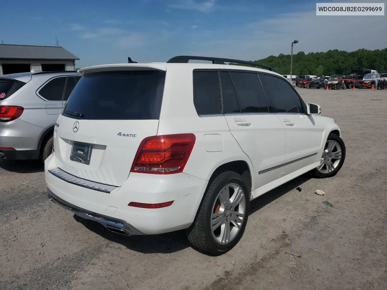 2014 Mercedes-Benz Glk 350 4Matic VIN: WDCGG8JB2EG299699 Lot: 56355545
