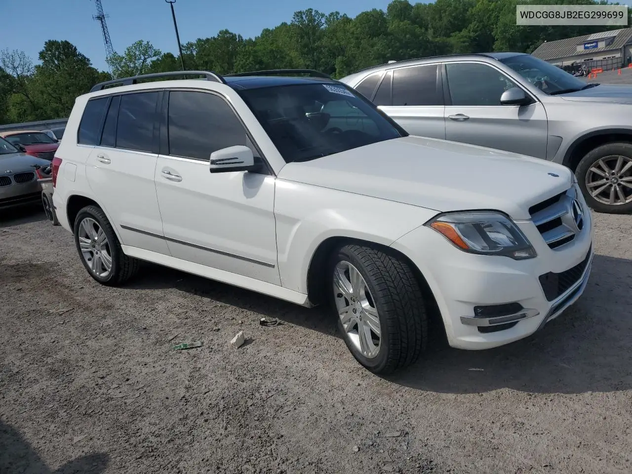 2014 Mercedes-Benz Glk 350 4Matic VIN: WDCGG8JB2EG299699 Lot: 56355545