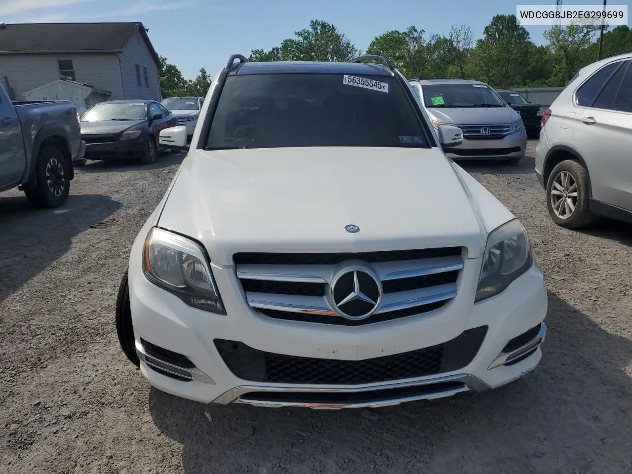 2014 Mercedes-Benz Glk 350 4Matic VIN: WDCGG8JB2EG299699 Lot: 56355545