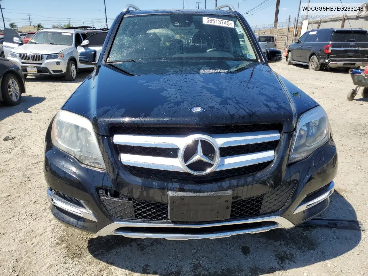 2014 Mercedes-Benz Glk 350 VIN: WDCGG5HB7EG233248 Lot: 56513745