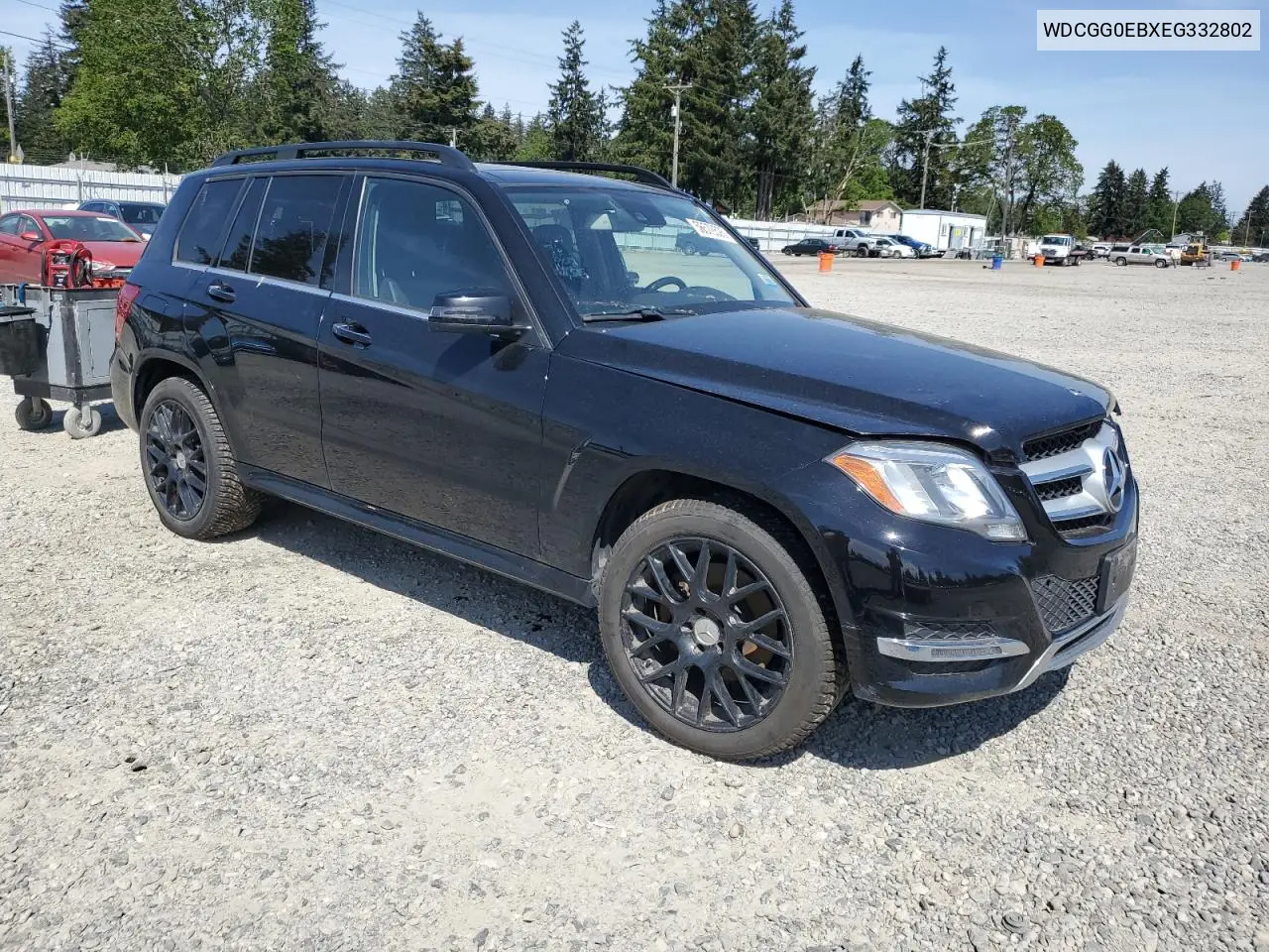 2014 Mercedes-Benz Glk 250 Bluetec VIN: WDCGG0EBXEG332802 Lot: 56578525