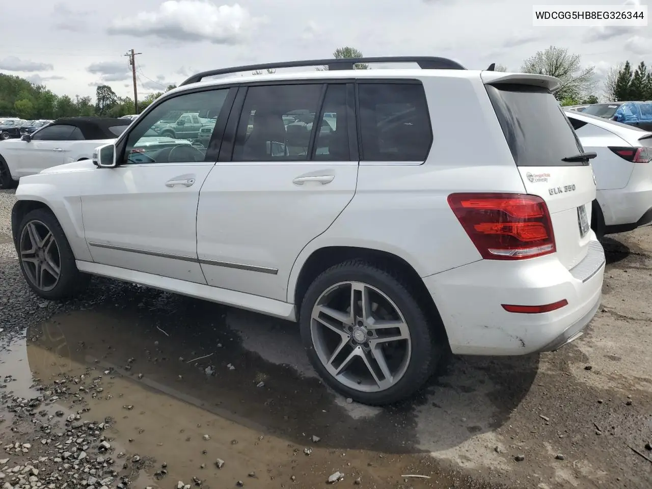 2014 Mercedes-Benz Glk 350 VIN: WDCGG5HB8EG326344 Lot: 56713965