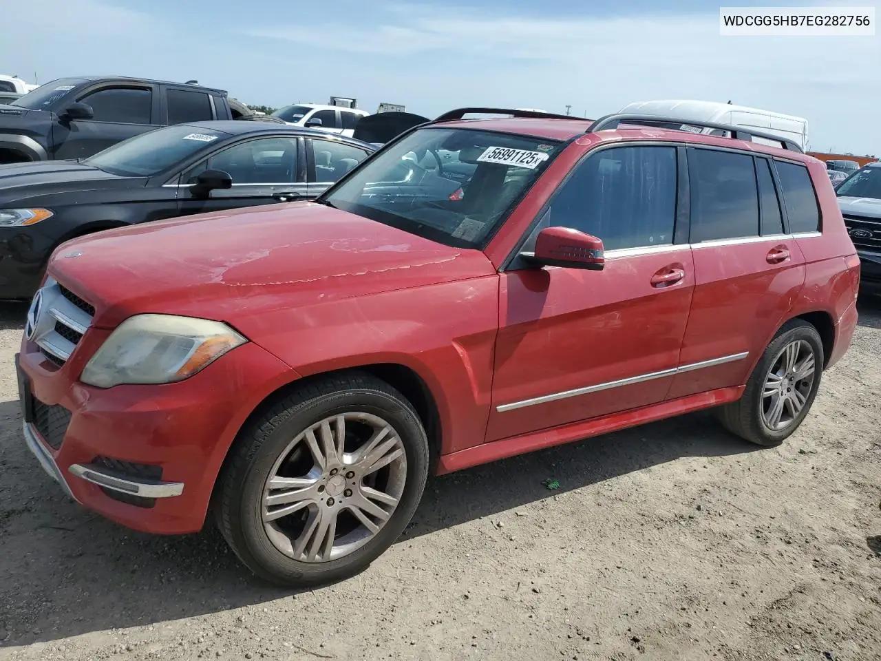 2014 Mercedes-Benz Glk 350 VIN: WDCGG5HB7EG282756 Lot: 56991125