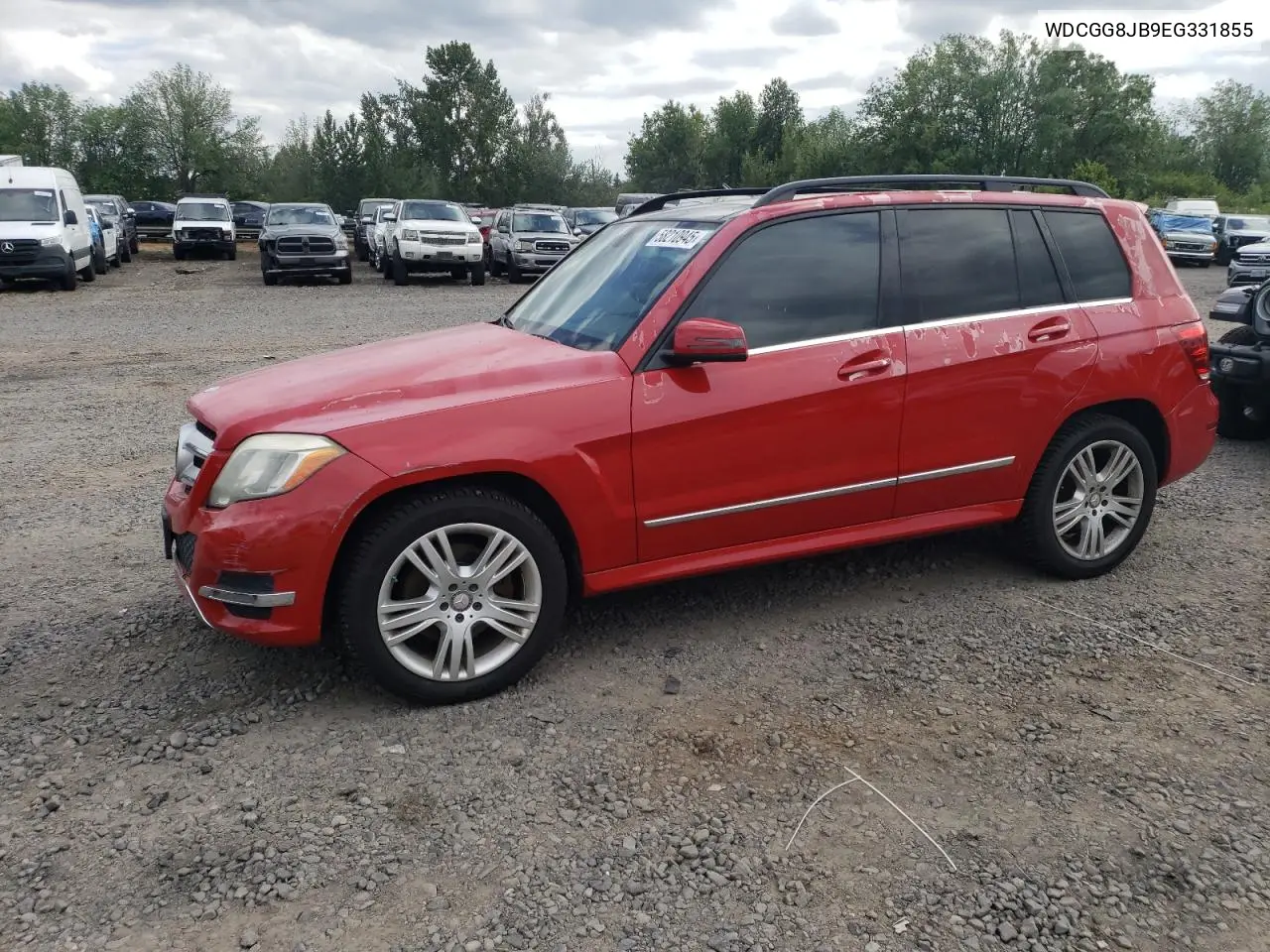 2014 Mercedes-Benz Glk 350 4Matic VIN: WDCGG8JB9EG331855 Lot: 58210945