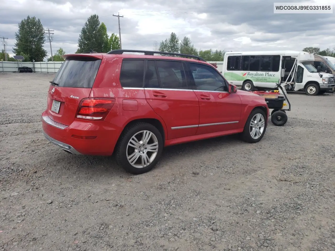 2014 Mercedes-Benz Glk 350 4Matic VIN: WDCGG8JB9EG331855 Lot: 58210945