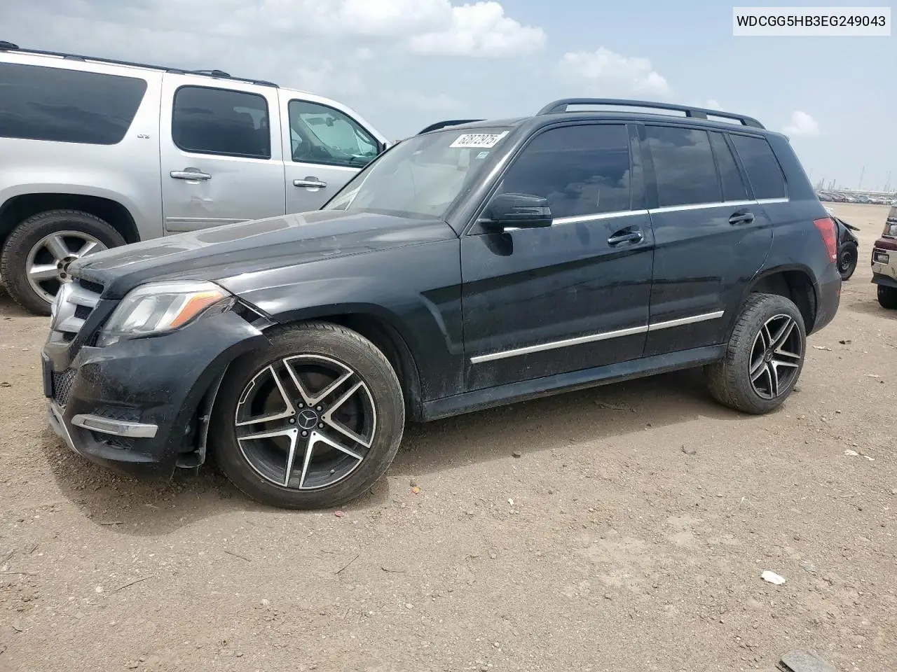 2014 Mercedes-Benz Glk 350 VIN: WDCGG5HB3EG249043 Lot: 62872975