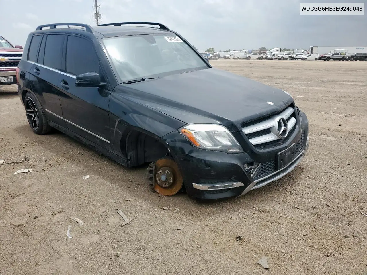 2014 Mercedes-Benz Glk 350 VIN: WDCGG5HB3EG249043 Lot: 62872975