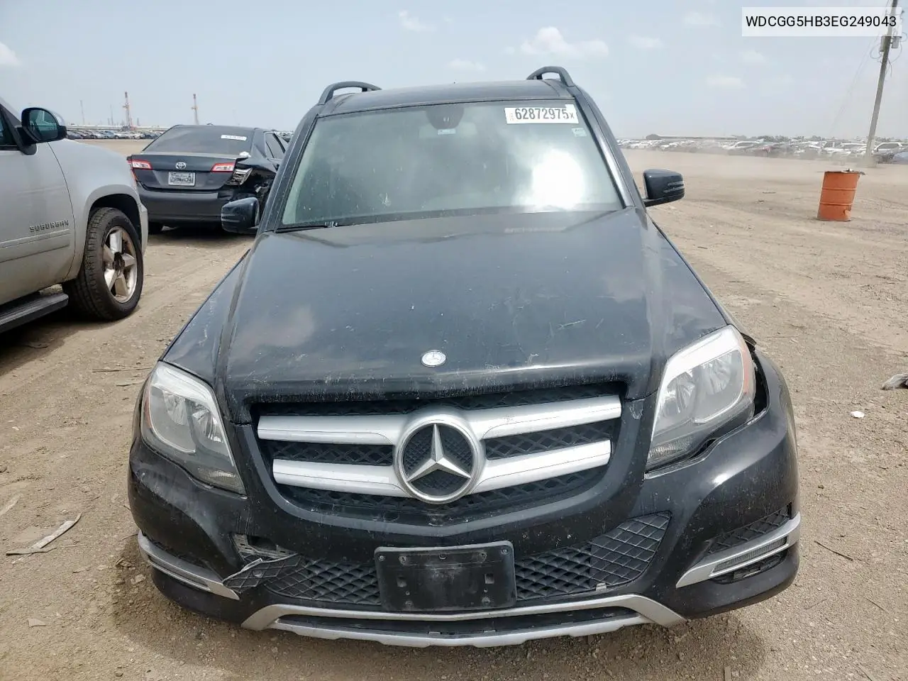 2014 Mercedes-Benz Glk 350 VIN: WDCGG5HB3EG249043 Lot: 62872975