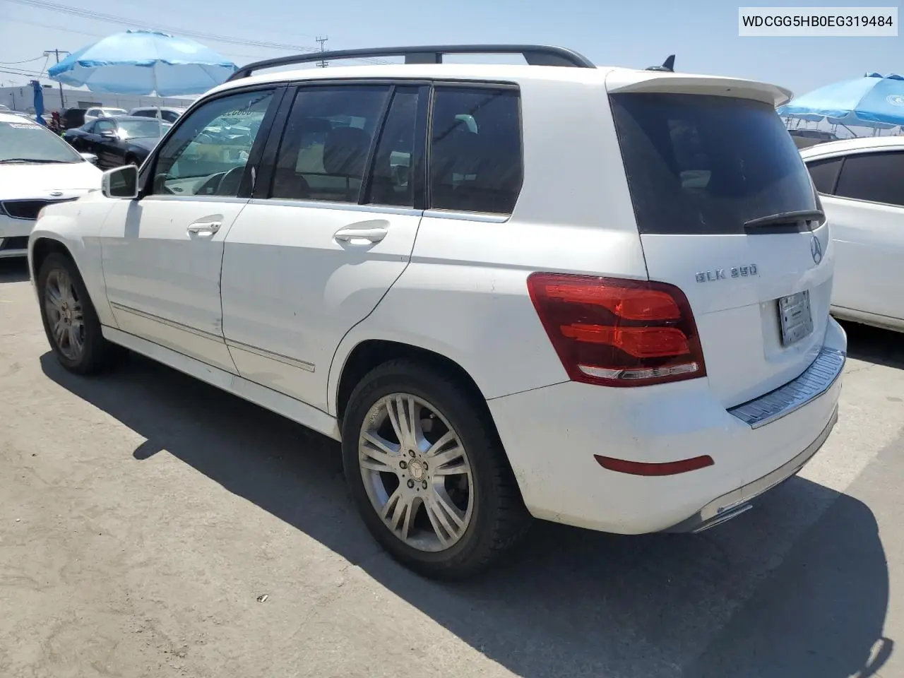 2014 Mercedes-Benz Glk 350 VIN: WDCGG5HB0EG319484 Lot: 63039955
