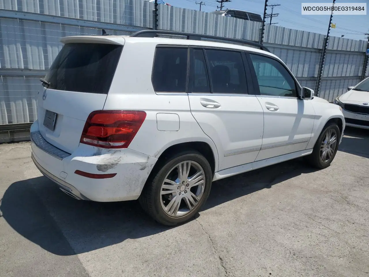 2014 Mercedes-Benz Glk 350 VIN: WDCGG5HB0EG319484 Lot: 63039955