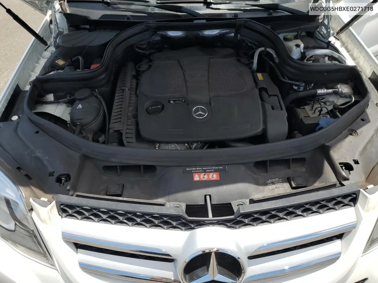 2014 Mercedes-Benz Glk 350 VIN: WDCGG5HBXEG271718 Lot: 63350265