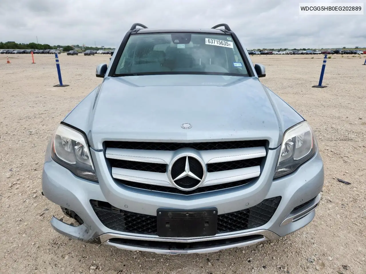 2014 Mercedes-Benz Glk 350 VIN: WDCGG5HB0EG202889 Lot: 63715635