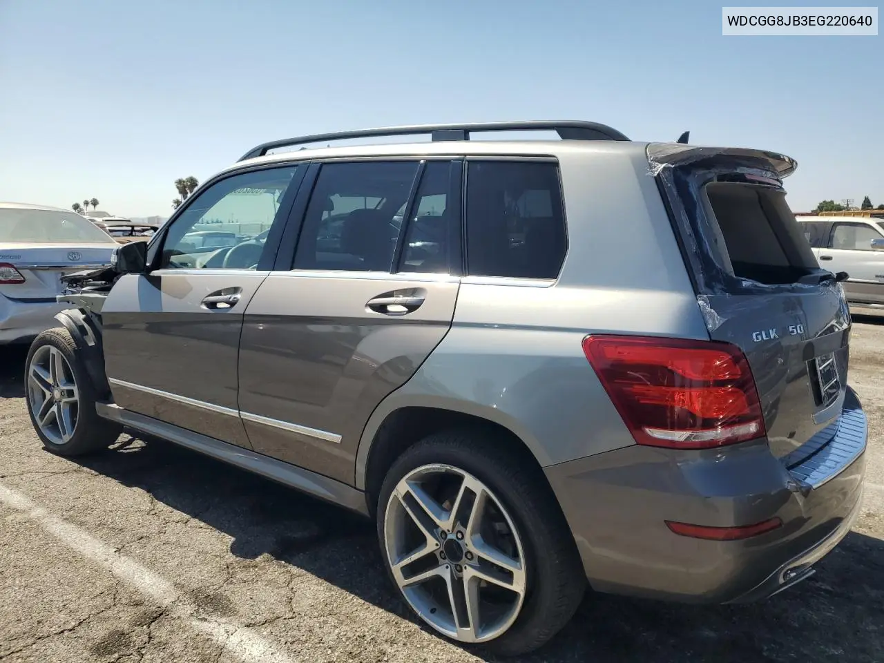 2014 Mercedes-Benz Glk 350 4Matic VIN: WDCGG8JB3EG220640 Lot: 63826535