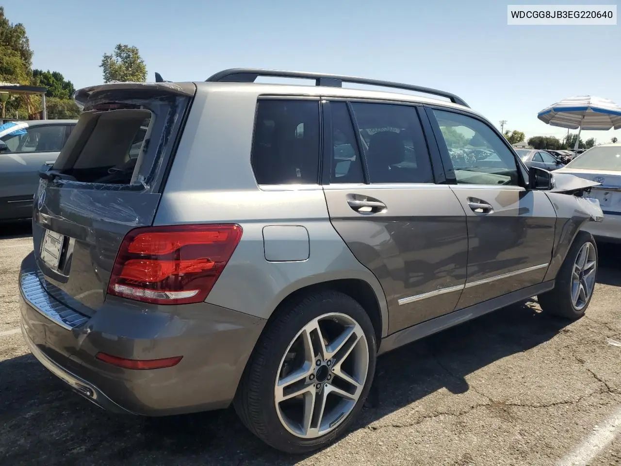 2014 Mercedes-Benz Glk 350 4Matic VIN: WDCGG8JB3EG220640 Lot: 63826535