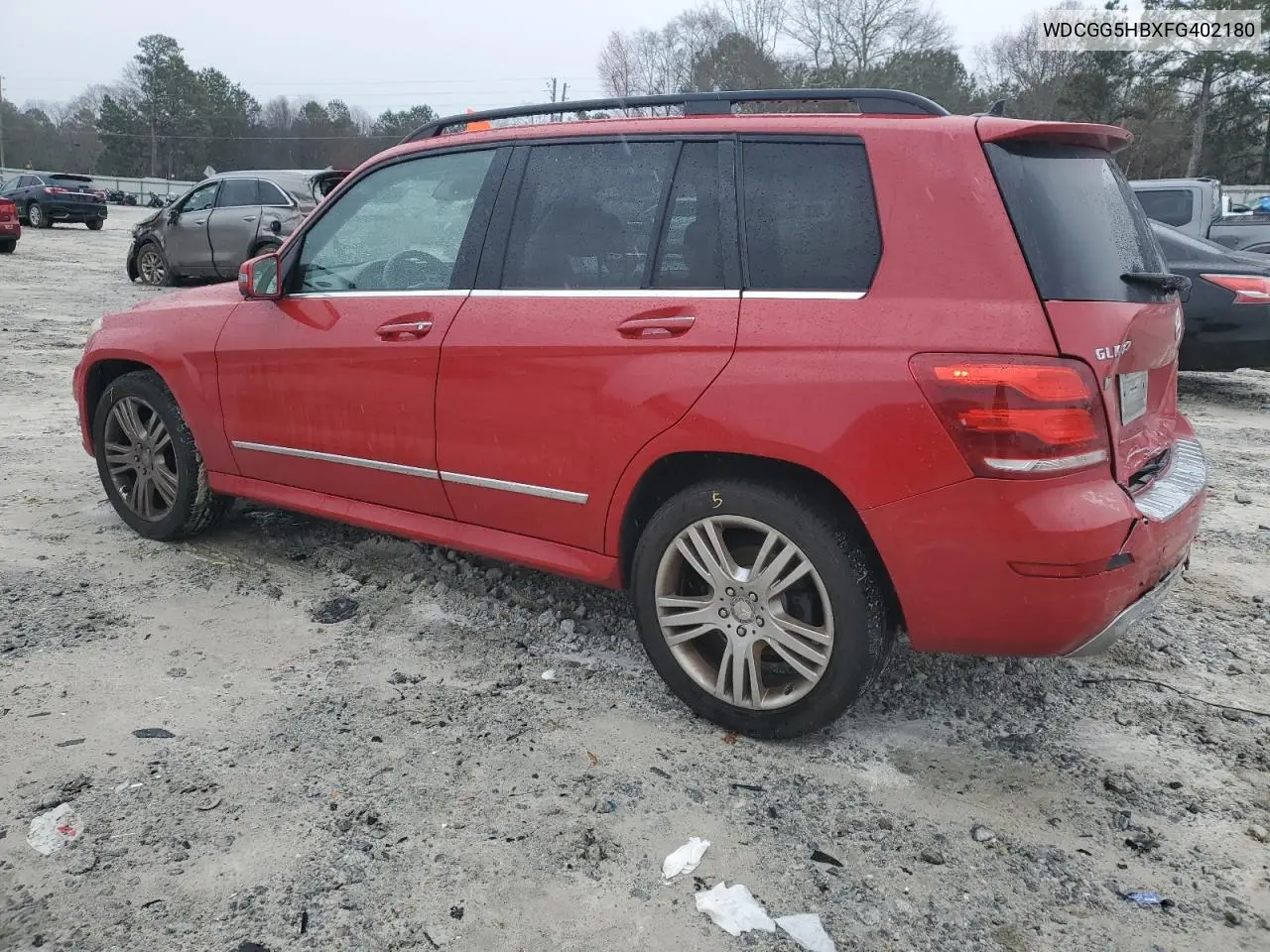 2015 Mercedes-Benz Glk 350 VIN: WDCGG5HBXFG402180 Lot: 45810905