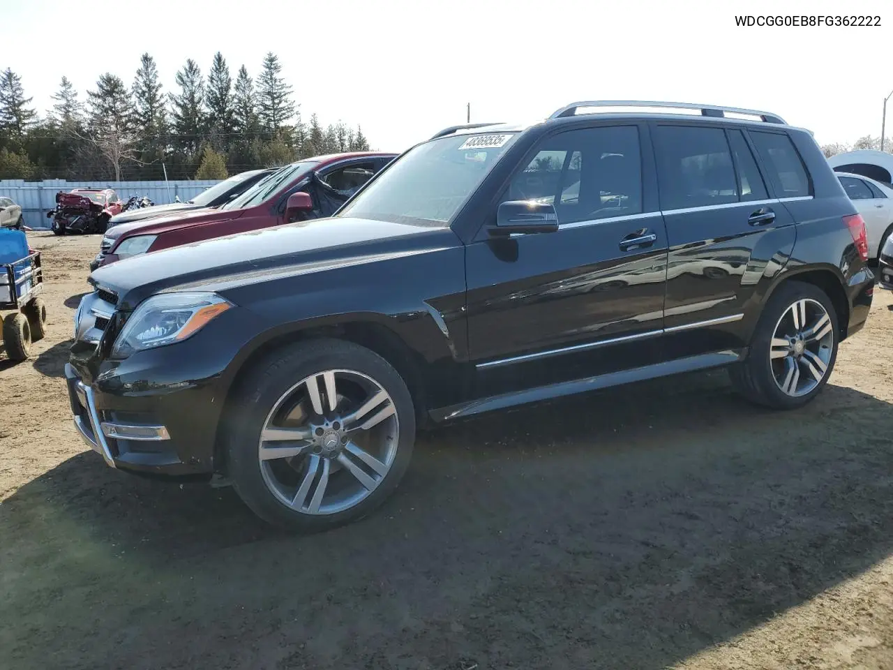 2015 Mercedes-Benz Glk 250 Bluetec VIN: WDCGG0EB8FG362222 Lot: 48369535
