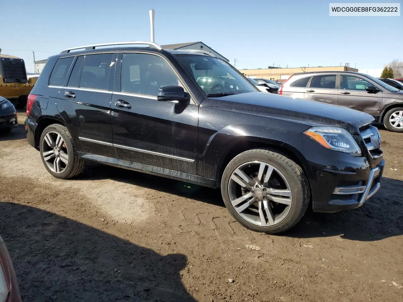 2015 Mercedes-Benz Glk 250 Bluetec VIN: WDCGG0EB8FG362222 Lot: 48369535