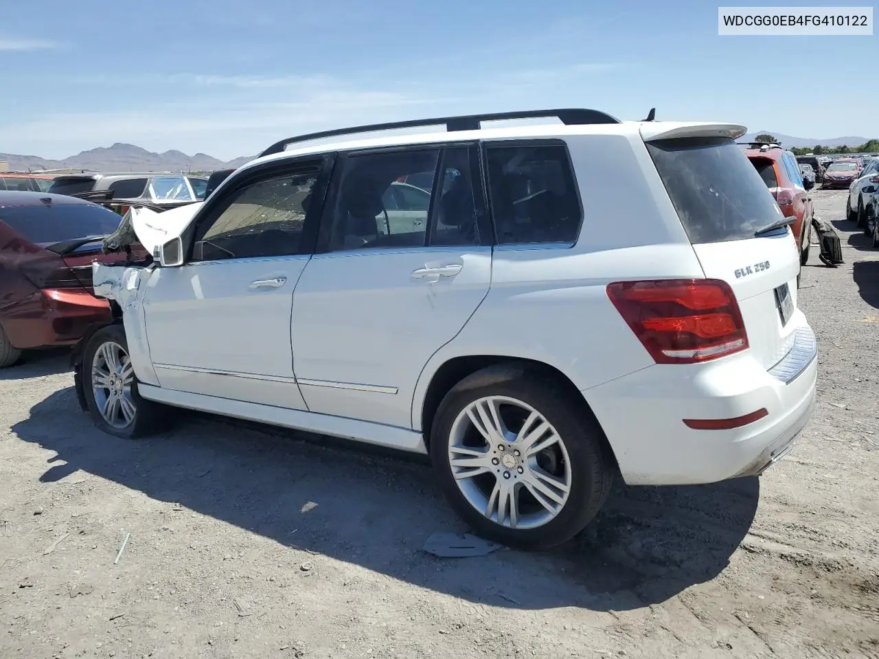 2015 Mercedes-Benz Glk 250 Bluetec VIN: WDCGG0EB4FG410122 Lot: 54103005