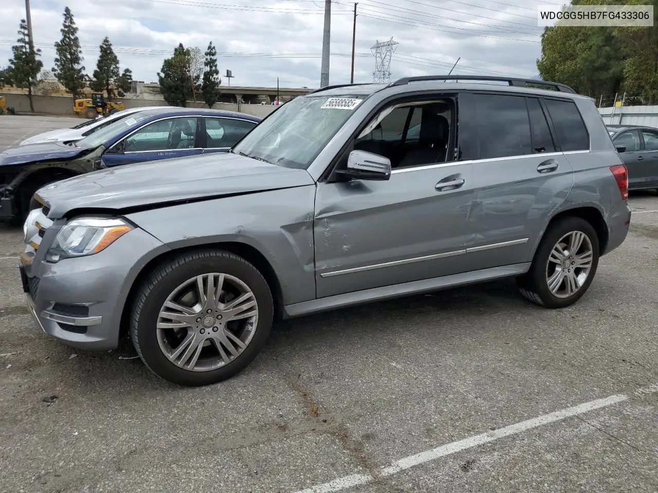 2015 Mercedes-Benz Glk 350 VIN: WDCGG5HB7FG433306 Lot: 56588585