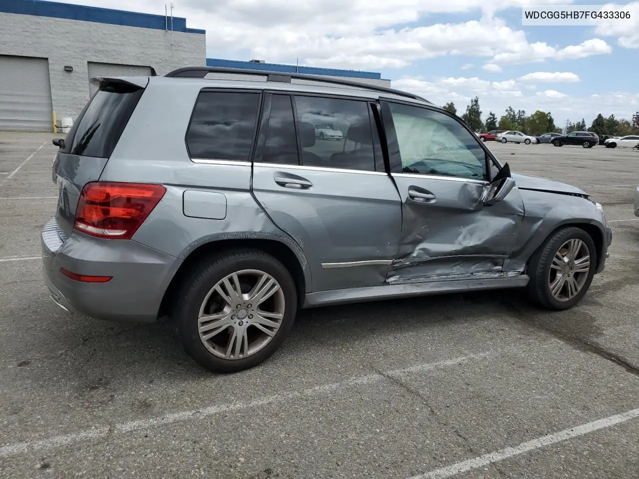 2015 Mercedes-Benz Glk 350 VIN: WDCGG5HB7FG433306 Lot: 56588585