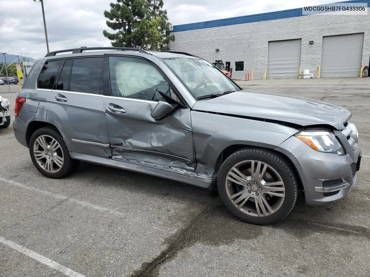 2015 Mercedes-Benz Glk 350 VIN: WDCGG5HB7FG433306 Lot: 56588585