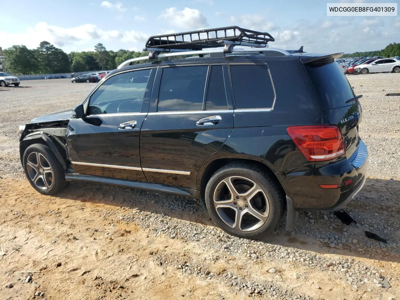 2015 Mercedes-Benz Glk 250 Bluetec VIN: WDCGG0EB8FG401309 Lot: 56760695