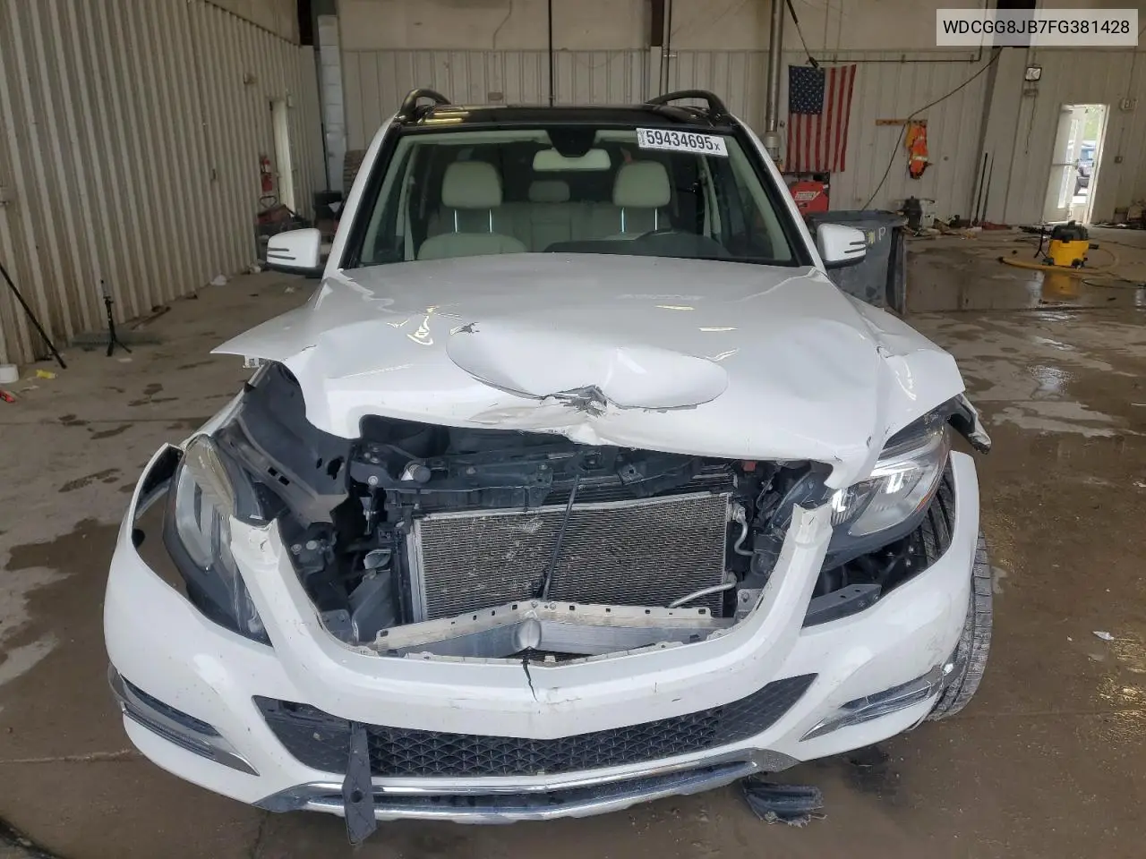 2015 Mercedes-Benz Glk 350 4Matic VIN: WDCGG8JB7FG381428 Lot: 59434695