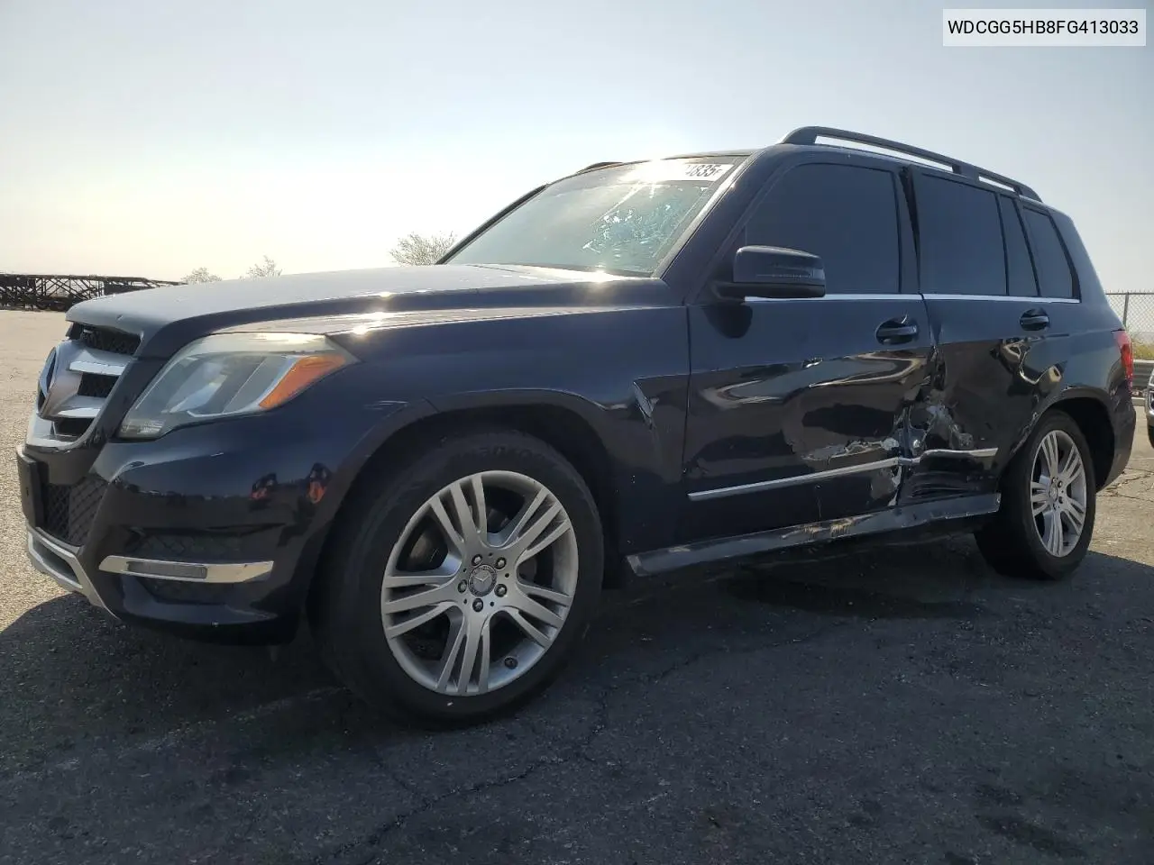 2015 Mercedes-Benz Glk 350 VIN: WDCGG5HB8FG413033 Lot: 62204835