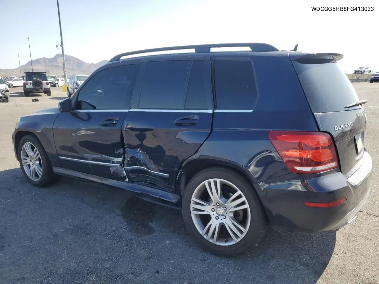 2015 Mercedes-Benz Glk 350 VIN: WDCGG5HB8FG413033 Lot: 62204835