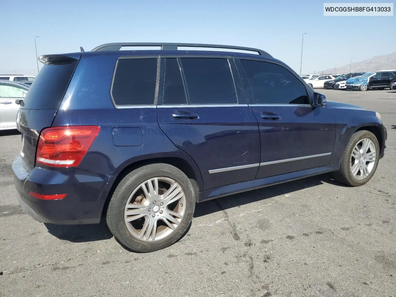 2015 Mercedes-Benz Glk 350 VIN: WDCGG5HB8FG413033 Lot: 62204835