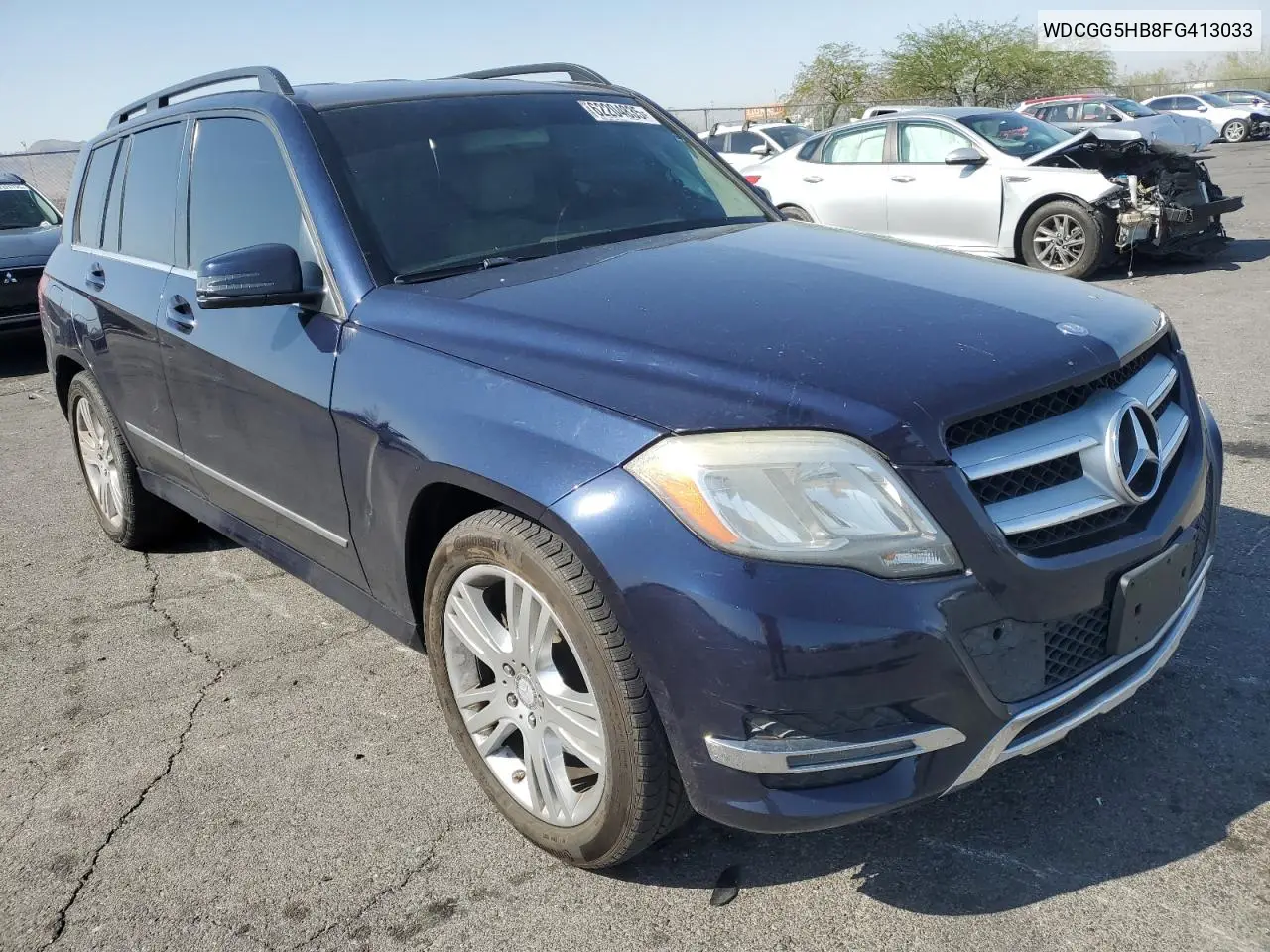 2015 Mercedes-Benz Glk 350 VIN: WDCGG5HB8FG413033 Lot: 62204835