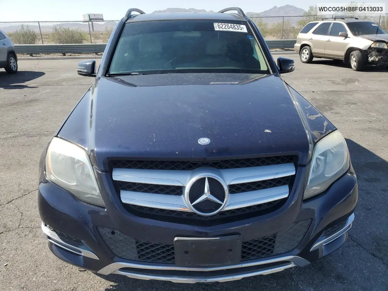 2015 Mercedes-Benz Glk 350 VIN: WDCGG5HB8FG413033 Lot: 62204835