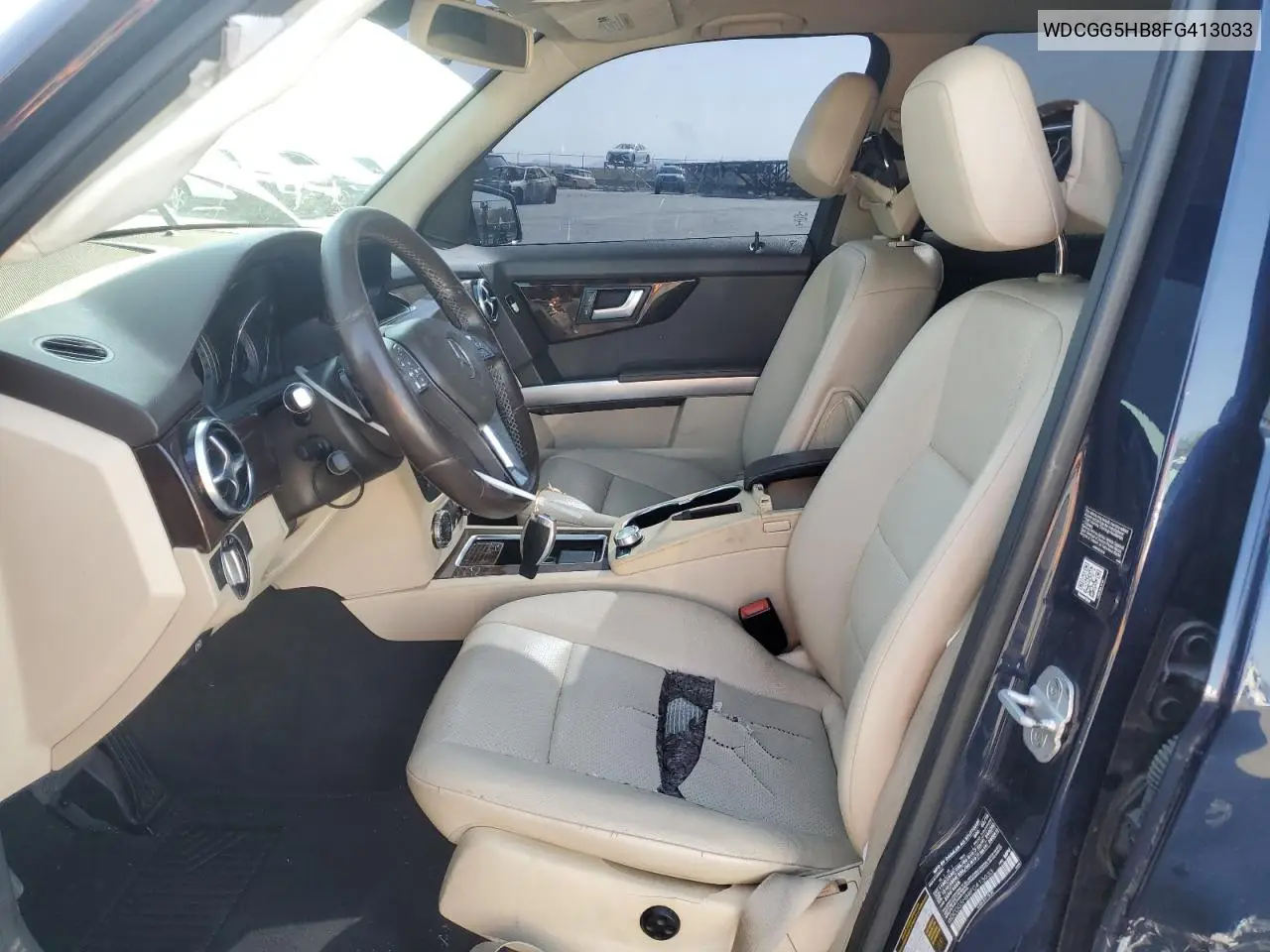 2015 Mercedes-Benz Glk 350 VIN: WDCGG5HB8FG413033 Lot: 62204835
