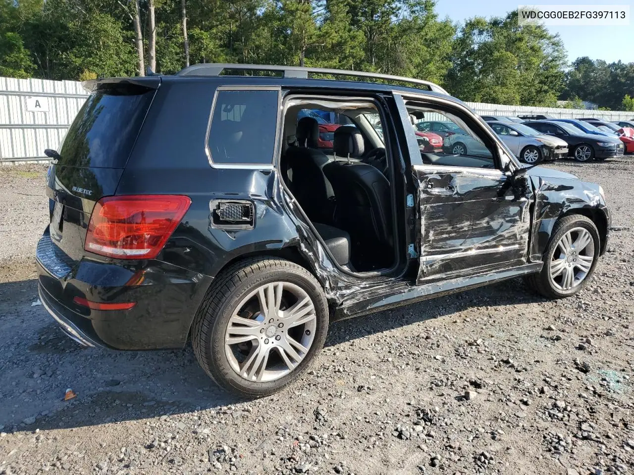 2015 Mercedes-Benz Glk 250 Bluetec VIN: WDCGG0EB2FG397113 Lot: 62300255