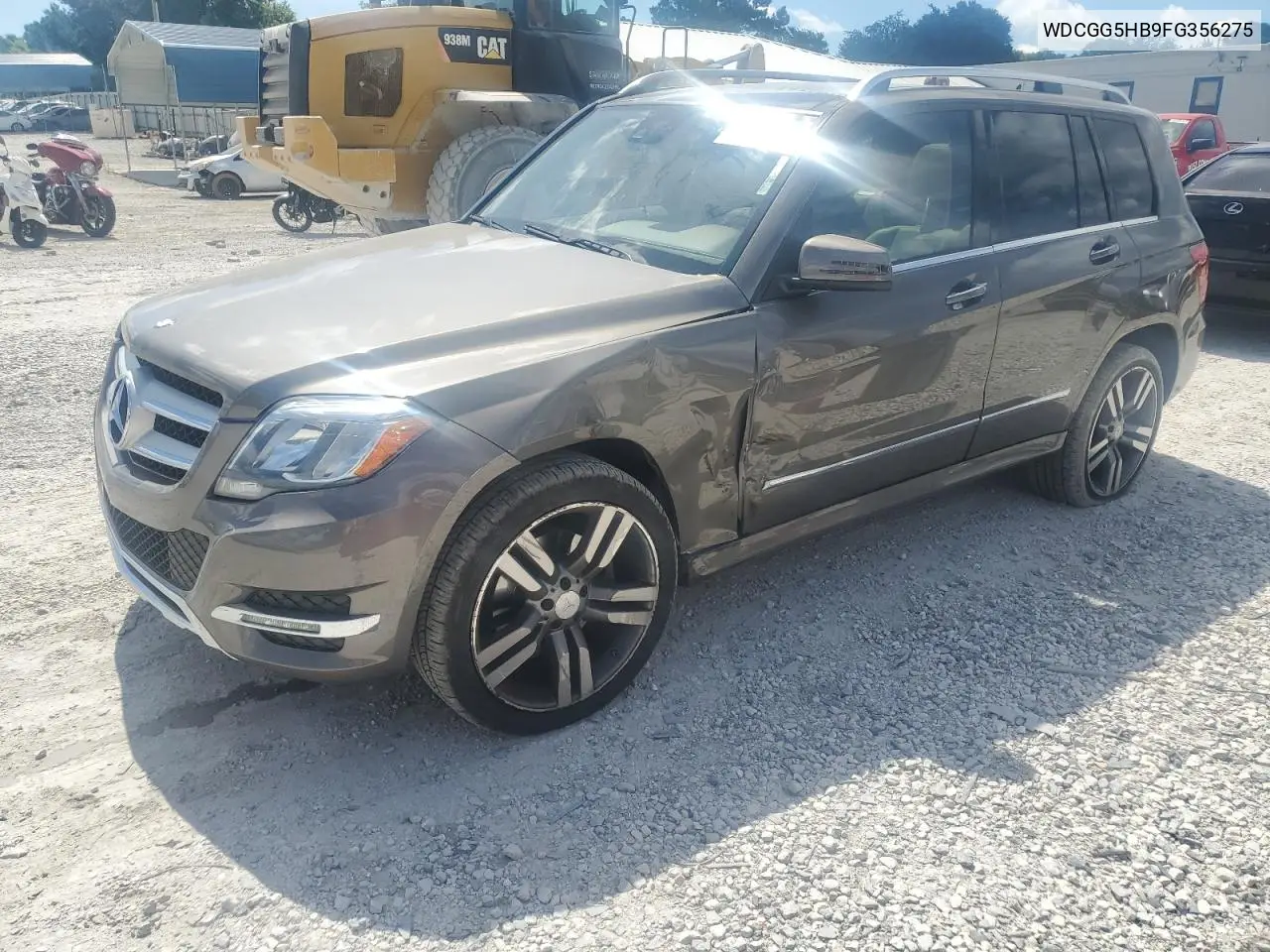 2015 Mercedes-Benz Glk 350 VIN: WDCGG5HB9FG356275 Lot: 62505905