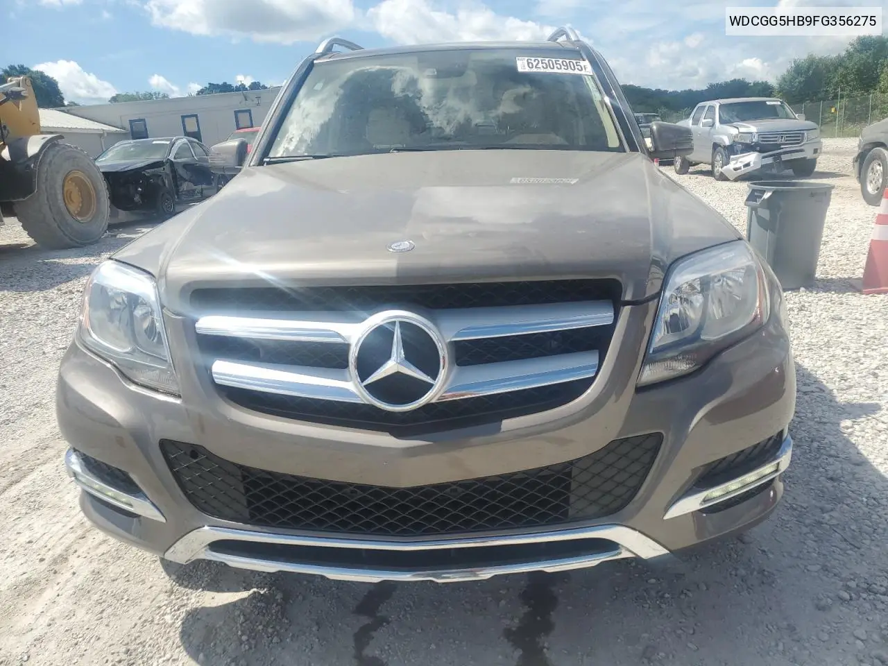 2015 Mercedes-Benz Glk 350 VIN: WDCGG5HB9FG356275 Lot: 62505905