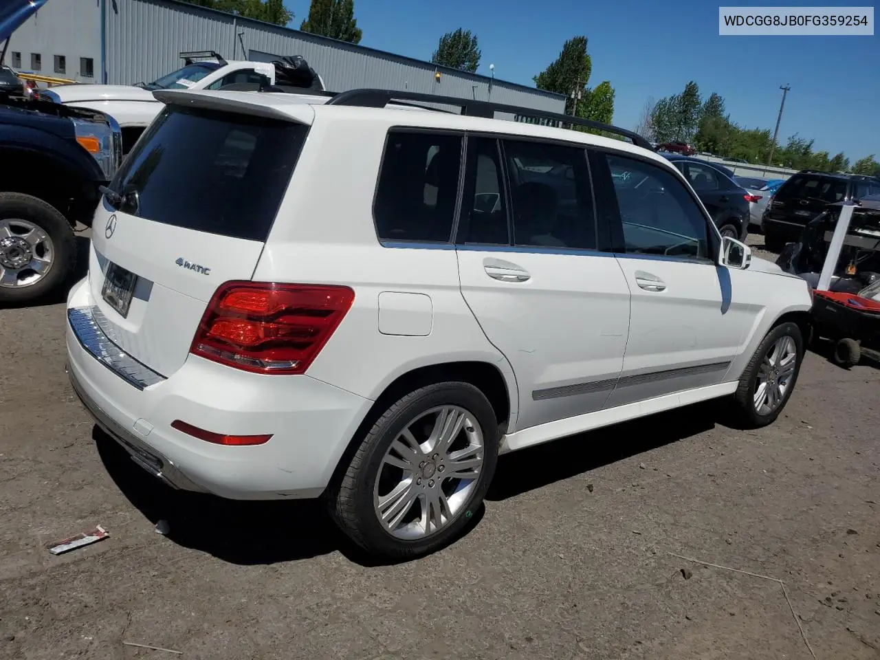 2015 Mercedes-Benz Glk 350 4Matic VIN: WDCGG8JB0FG359254 Lot: 62540155