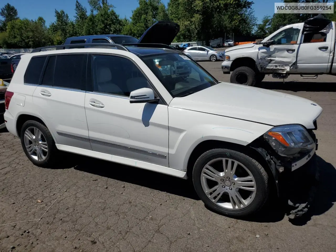 2015 Mercedes-Benz Glk 350 4Matic VIN: WDCGG8JB0FG359254 Lot: 62540155