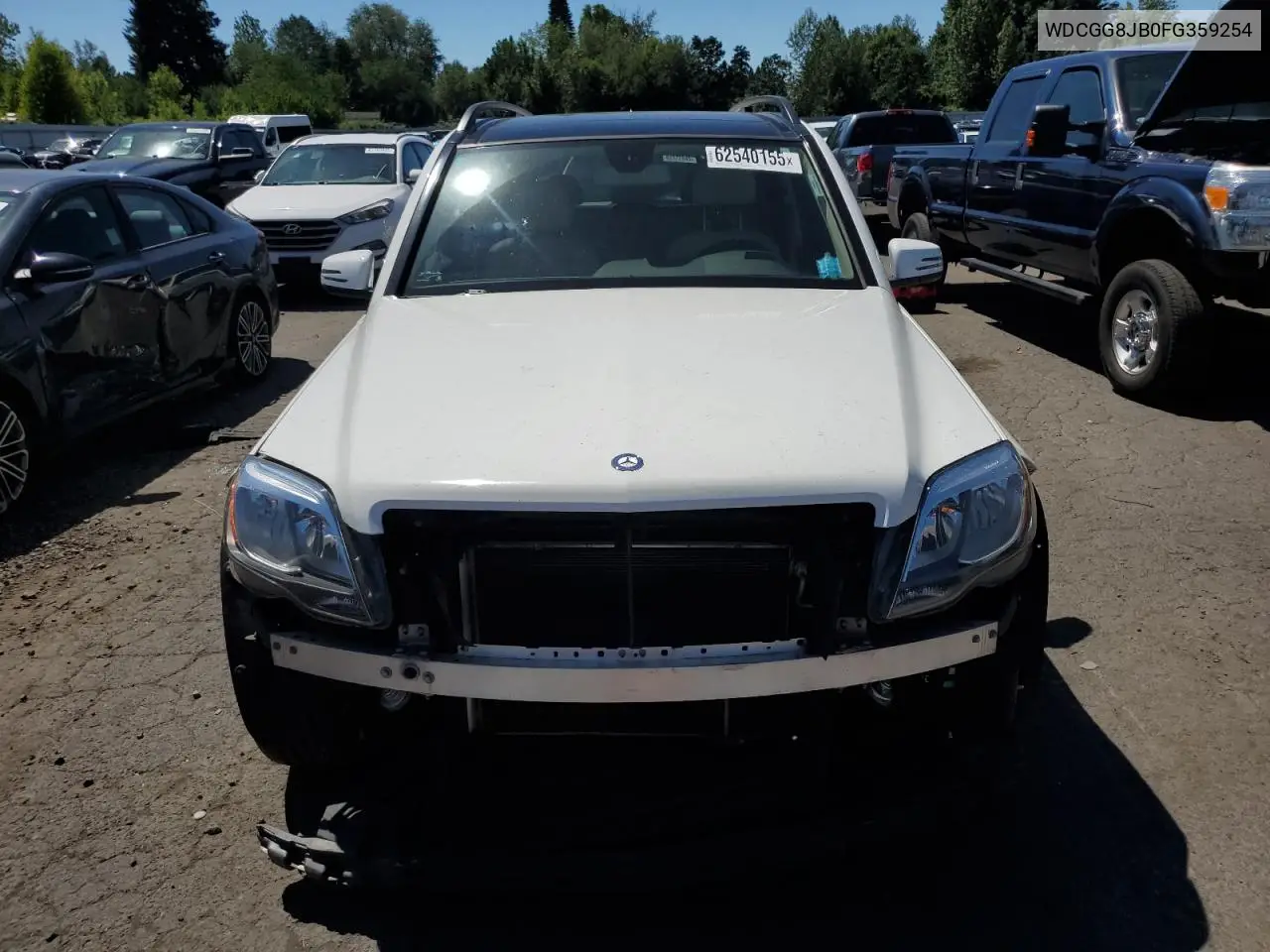 2015 Mercedes-Benz Glk 350 4Matic VIN: WDCGG8JB0FG359254 Lot: 62540155