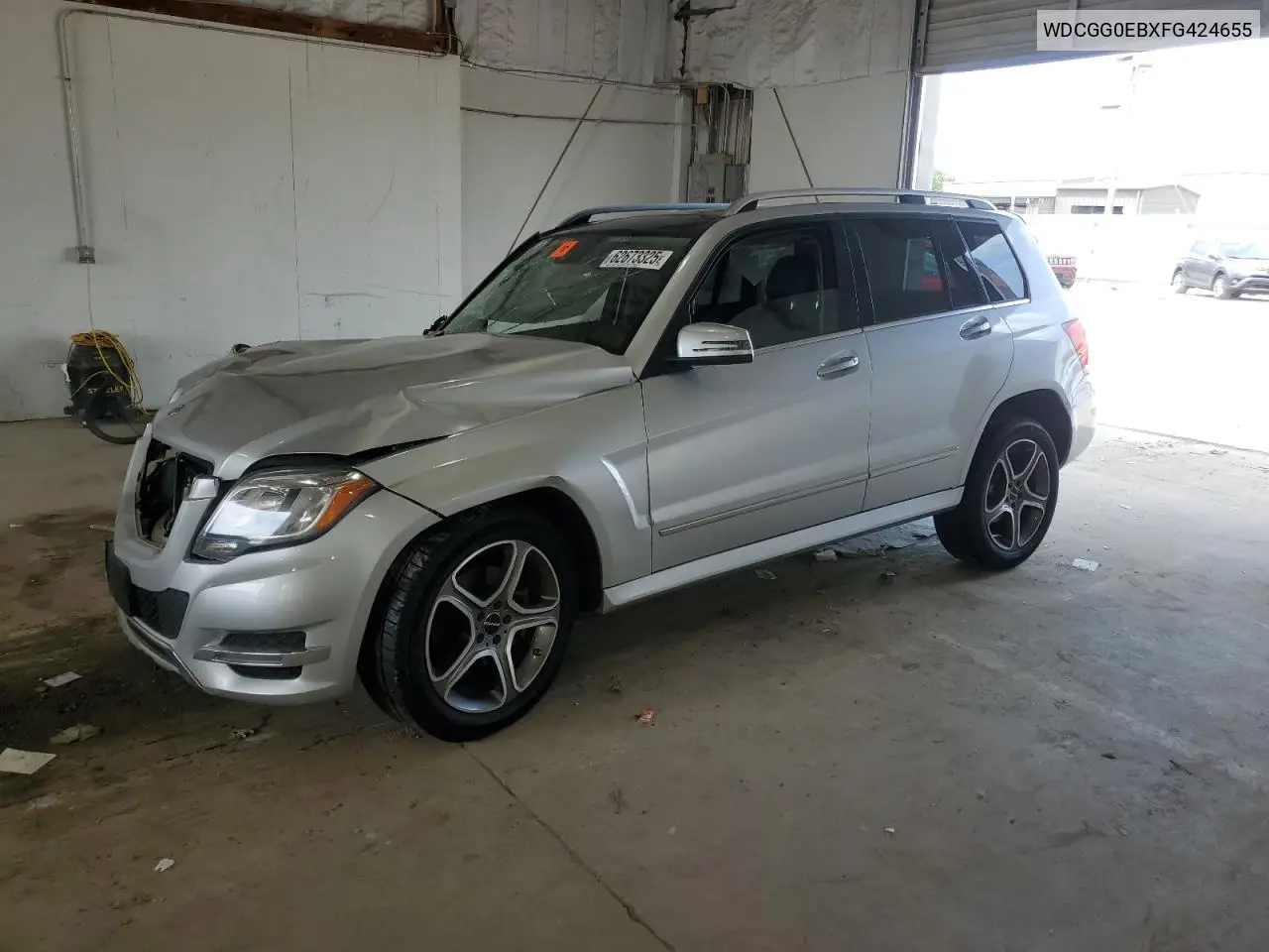 2015 Mercedes-Benz Glk 250 Bluetec VIN: WDCGG0EBXFG424655 Lot: 62673325