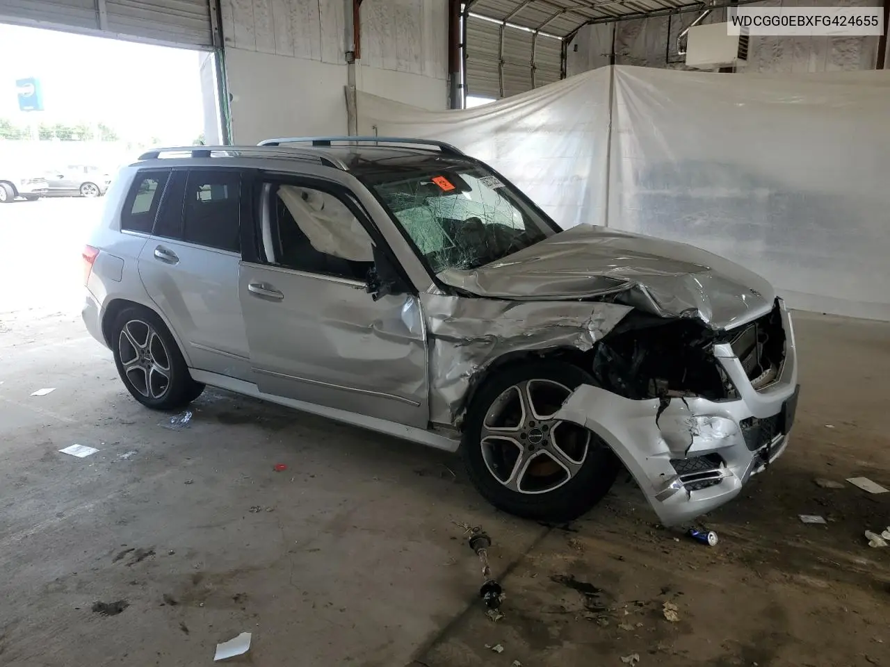 2015 Mercedes-Benz Glk 250 Bluetec VIN: WDCGG0EBXFG424655 Lot: 62673325