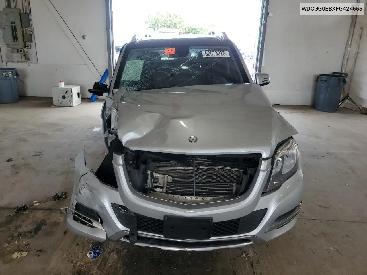 2015 Mercedes-Benz Glk 250 Bluetec VIN: WDCGG0EBXFG424655 Lot: 62673325