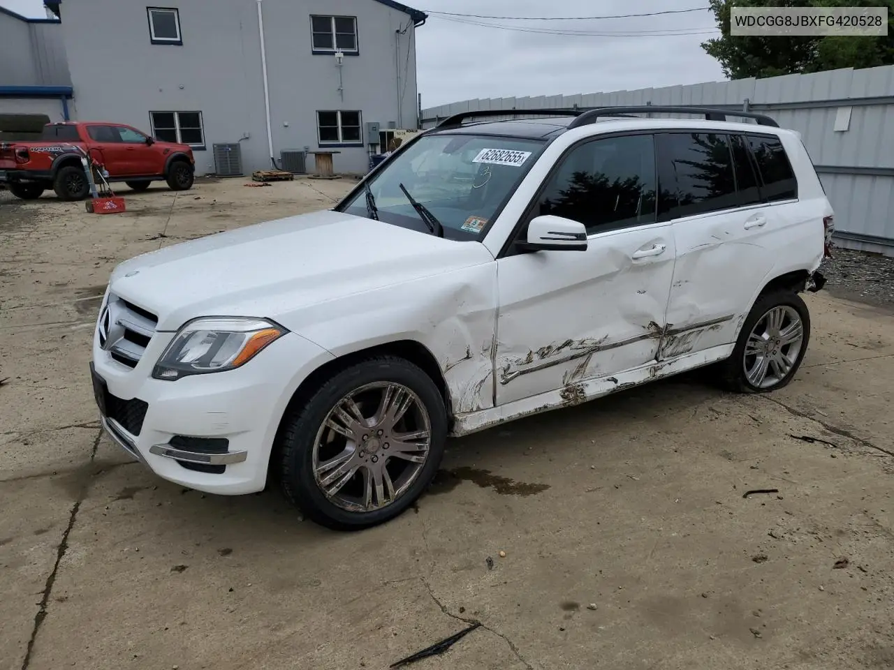 2015 Mercedes-Benz Glk 350 4Matic VIN: WDCGG8JBXFG420528 Lot: 62682655