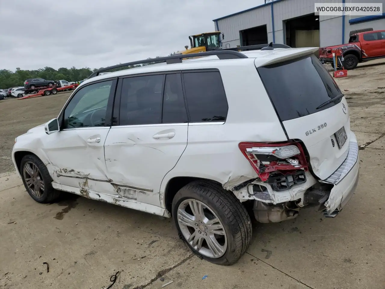 2015 Mercedes-Benz Glk 350 4Matic VIN: WDCGG8JBXFG420528 Lot: 62682655