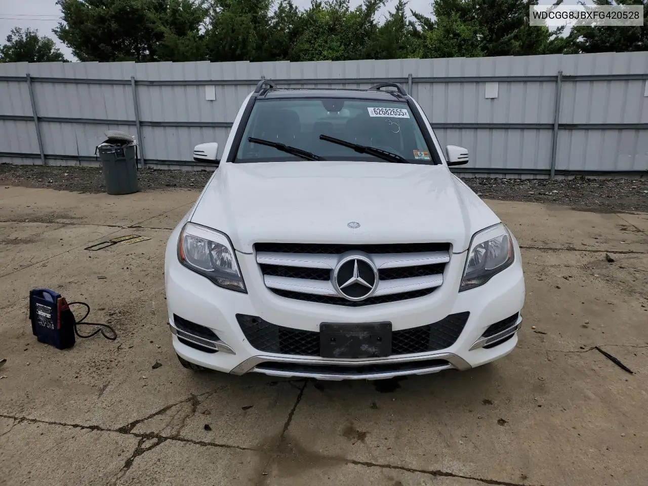 2015 Mercedes-Benz Glk 350 4Matic VIN: WDCGG8JBXFG420528 Lot: 62682655