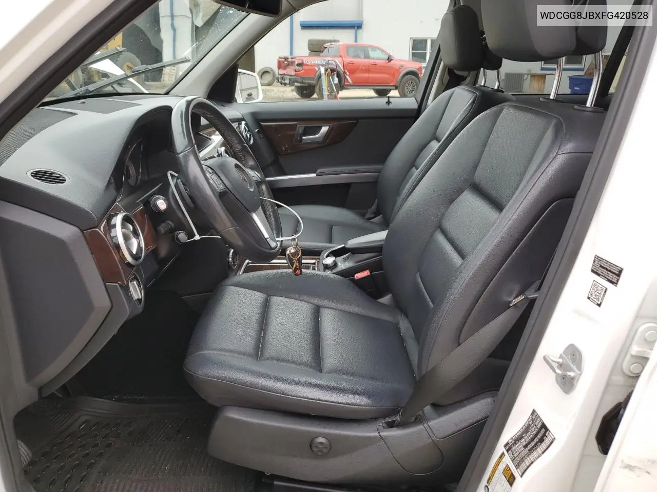 2015 Mercedes-Benz Glk 350 4Matic VIN: WDCGG8JBXFG420528 Lot: 62682655