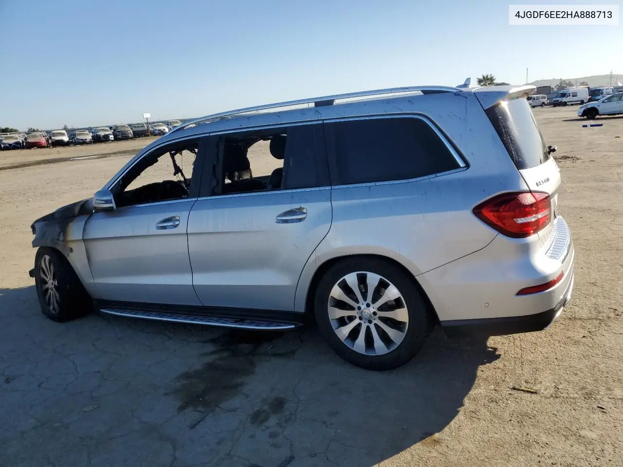 2017 Mercedes-Benz Gls 450 4Matic VIN: 4JGDF6EE2HA888713 Lot: 46709865